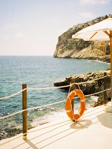 Photo art by Fabian Heigel: relaxed beach atmosphere with ocean view