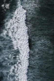 Photo art by Studio Na.hili: calming waves and deep blue sea