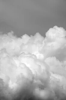 Photo art by Studio Na.hili: minimal grey clouds in the sky