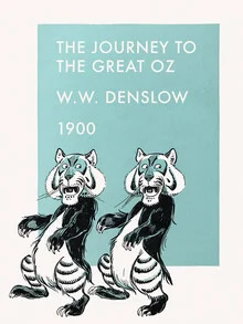 Illustration by William Wallace Denslow: journey to the Wizard of Oz