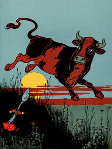 Illustration by William Wallace Denslow: nostalgic depiction of Mother Goose