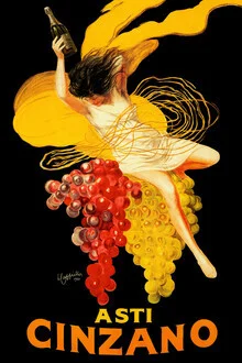 Wall art by Leonetto Cappiello: classic Asti Cinzano illustration