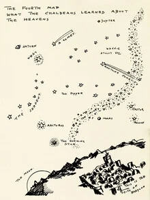 Illustration by Art Classics: Chaldeans and the heavens in a classic style.