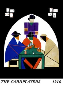 Illustration by Art Classics: card players in a cozy room