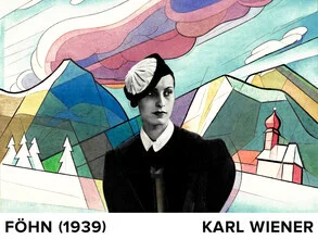 Illustration by Karl Wiener: soft colors and harmonious shapes