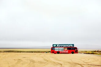 Photo art by Victoria Knobloch: vibrant snack stall in Mongolia
