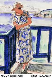 Art Classics, Henri Lebasque: Femme au balcon