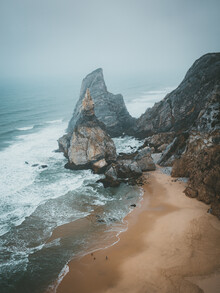 Philipp Heigel, Praia da Ursa on a misty day (Portugal, Europe)