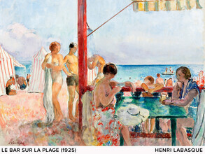 Art Classics, Henri Lebasque : Bar at the beach