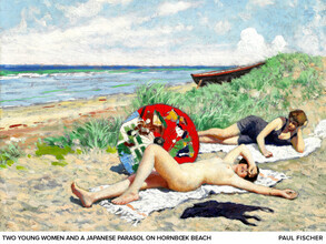 Art Classics, Paul Fischer: Two girls and a Japanese parasol