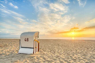 Photo art by Michael Valjak: Calm coastal landscape at dawn