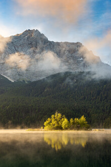 Michael Valjak, In the morning at the Eibsee (Germany, Europe)