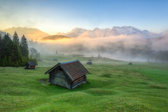 Michael Valjak, Fog at Geroldsee in Bavaria (Germany, Europe)