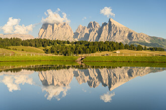 Michael Valjak, Reflection on the Alpe di Siusi (Italy, Europe)
