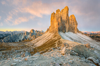 Michael Valjak, Three Peaks shortly before sunrise (Italy, Europe)