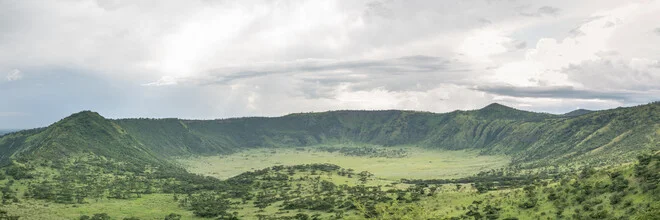 Fotokunst von Dennis Wehrmann: Panoramaansicht des Queen Elisabeth Nationalparks in Uganda