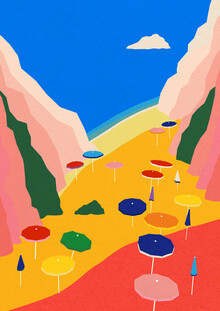 Rosi Feist, Liguria Beach (Germany, Europe)