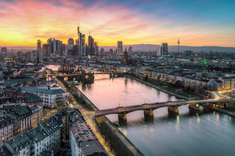Michael Valjak, Frankfurt in the evening (Germany, Europe)
