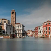 Venice - Canal Grande und San Geremia - Fineart photography by Franz Sussbauer