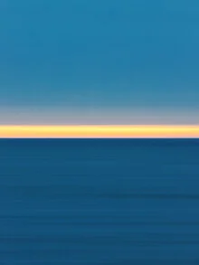 Blues and Orange - fotokunst von Holger Nimtz