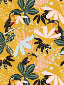 Uma Gokhale, Tropical Toucan Garden (Indien, Asien)