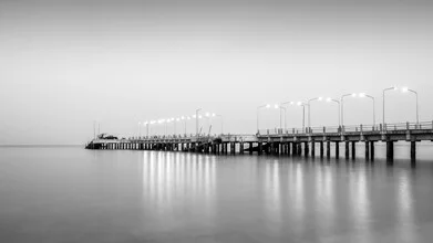Photo art by Christian Janik: peaceful pier over water in Thailand