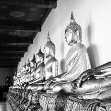 Photo art by Christian Janik: Buddha statue in a serene setting in Thailand