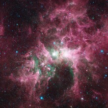 Nasa Visions, James Webb Telescope - photograph of a far away galaxy #3