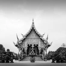 Photo art by Christian Janik: blue temple in Chiang Rai, Thailand