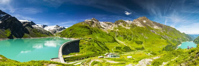 Fotokunst von Mikolaj Gospodarek: Kaprun Hochgebirgsstauseen in sanften Farben