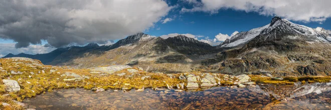Fotokunst von Mikolaj Gospodarek: sanfte Berglandschaft im Salzburger Land