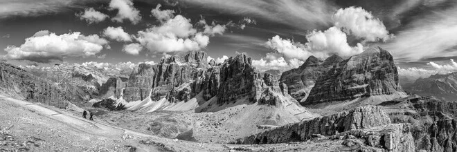 Fotokunst von Mikolaj Gospodarek: sanfte Berglandschaft mit Tofana di Dentro.