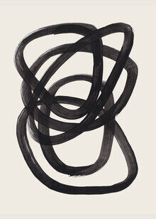 The Artcircle, Ejaaz Haniff - Black ink Spirals - Kanada, Nordamerika)