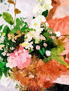 Illustration by Uma Gokhale: floral motifs in soft colors