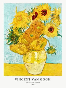 Vincent Van Gogh - Sunflowers - Fineart photography by Art Classics