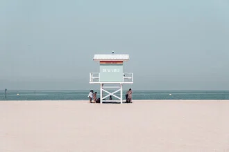 Photo art by Eva Stadler: beach hut, relaxed holiday atmosphere