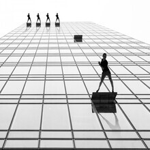 Roswitha Schleicher-Schwarz, dancers on the skyscraper