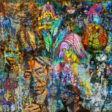 Colorful graffiti art in Barcelona, showcasing street art in a lively and welcoming manner.