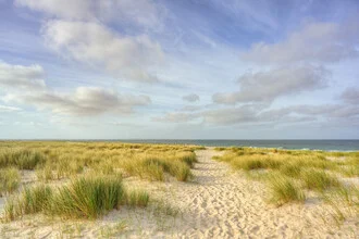 Fotokunst von Michael Valjak: ruhiger Blick auf den Strand von Hörnum bei Sylt