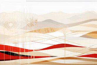 Melanie Viola, Geometric Art WINTER Dream