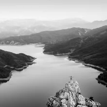 Photo art by Christian Janik: serene view of Gamti Mountain in Albania
