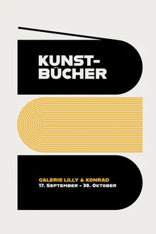 Illustration von Bo Lundberg: farbenfrohe Darstellung von Kunstbüchern