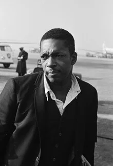 Portrait of Johan Coltrane: a serene moment in music