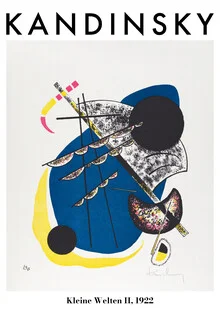 Wandbild von Art Classics: abstrakte Komposition mit sanften Farben und Formen