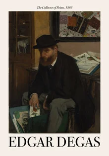 Wall art by Art Classics: Impressionist painting of a print collector in an atelier