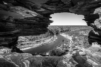 Photo art by Christoph Schaarschmidt: rocky landscape in Kalbarri National Park