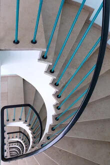 Photo art by Roswitha Schleicher-Schwarz: portrait of an attractive staircase