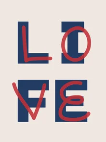 Illustration by Frankie Kerr-Dineen: colorful design about life and love