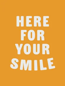 Illustration by Frankie Kerr-Dineen: positive message about smiling