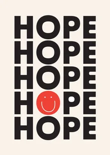 Wall art by Frankie Kerr-Dineen: an inspiring portrayal of hope.